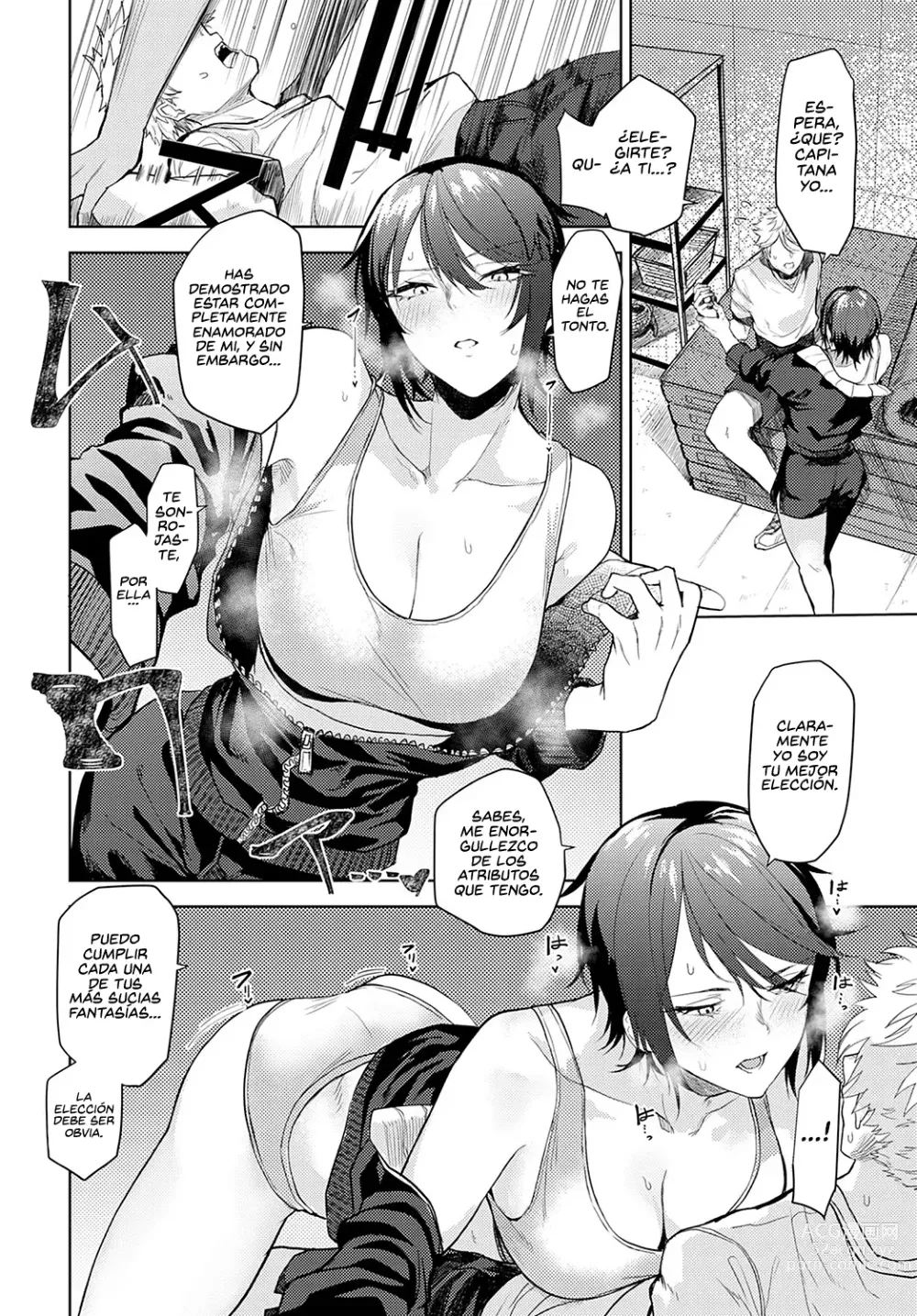 Page 10 of manga Despegando en la Dirección Equivocada