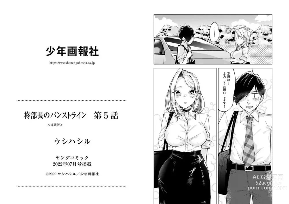 Page 12 of manga Hiiragi Buchou no PanSto Line Ch. 5