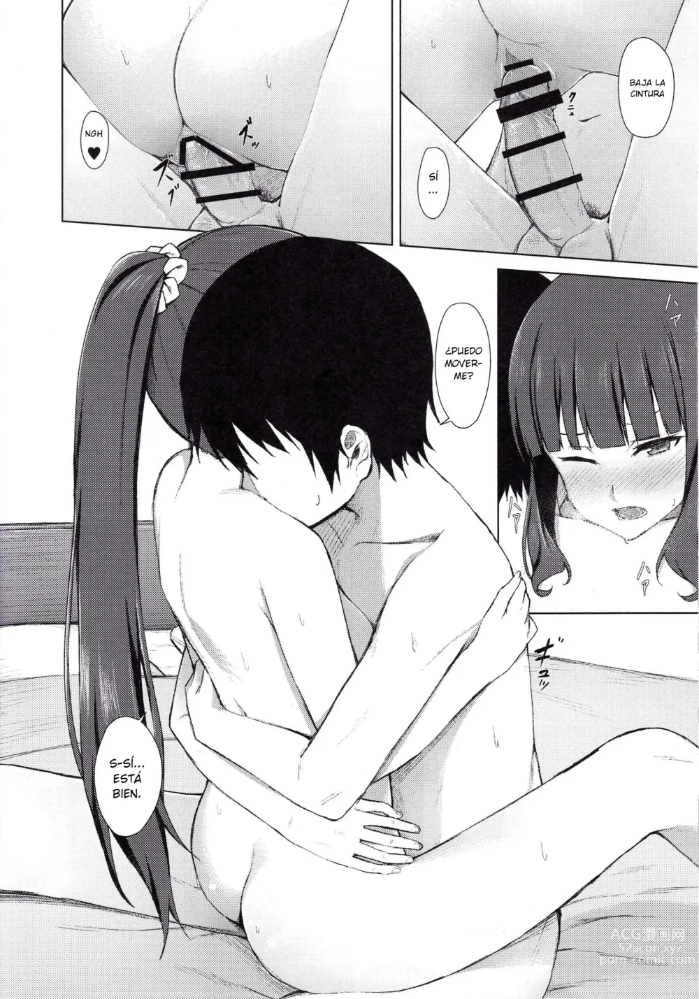 Page 13 of doujinshi Takimoto Hifumi Dousei Seikatsu