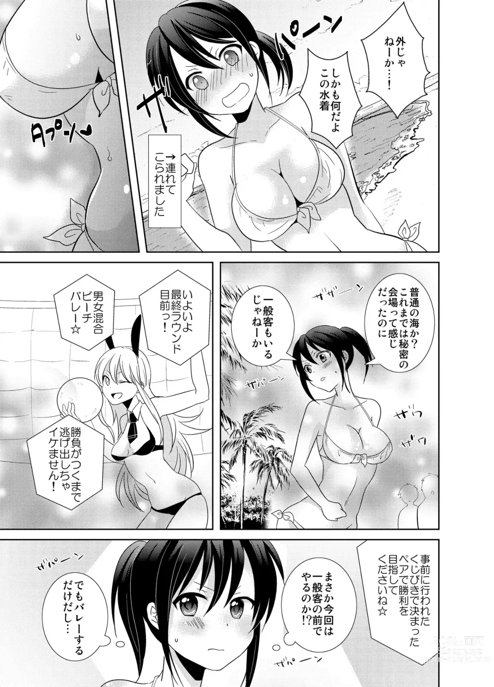 Page 22 of manga AVnai GAME Zettai ni ￮￮ Shite wa Ikemasen!