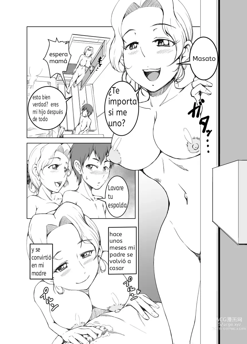 Page 2 of doujinshi Step Mother Expect Something