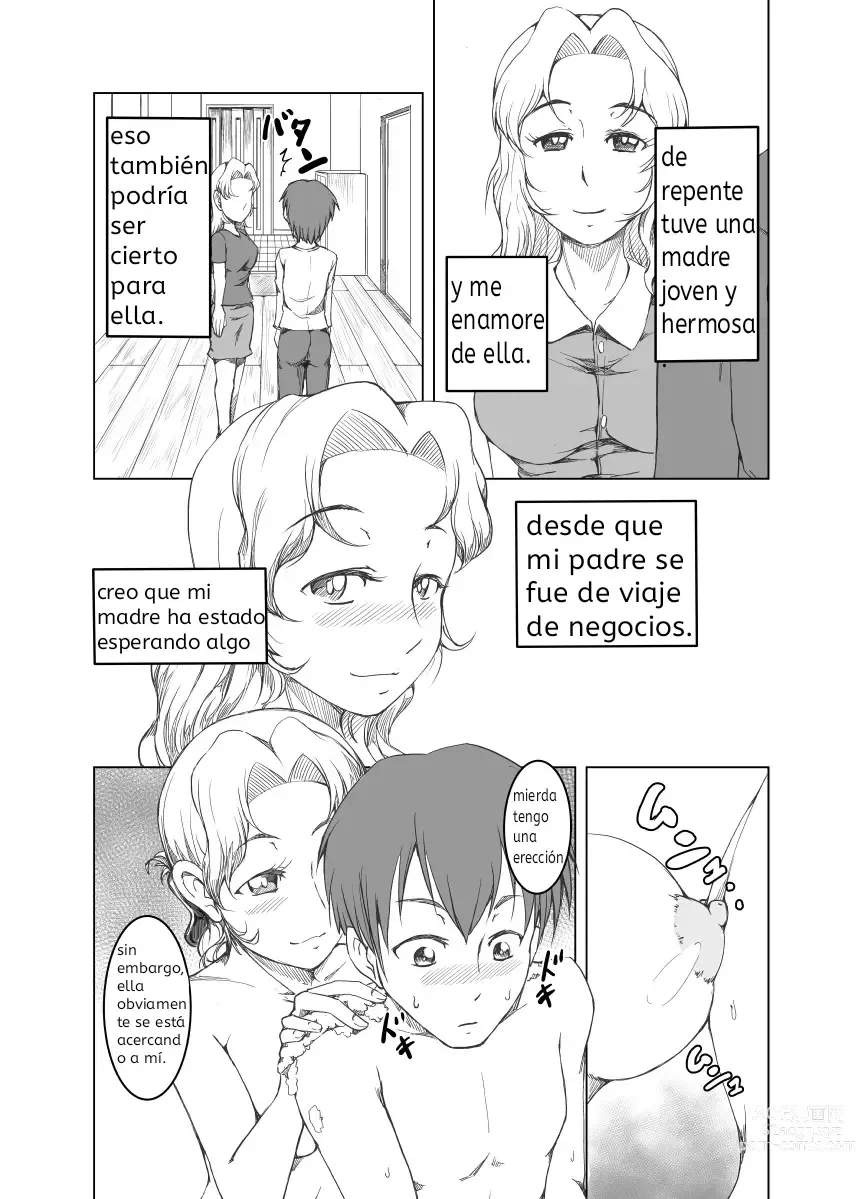 Page 3 of doujinshi Step Mother Expect Something