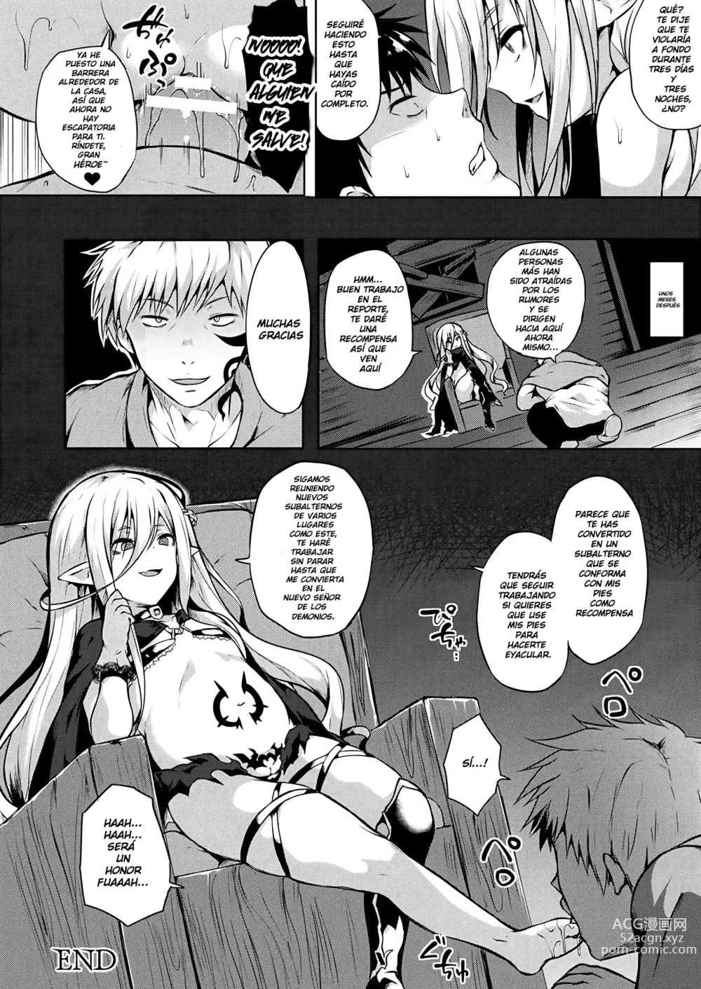 Page 10 of manga La trampa de una brujita en el bosque