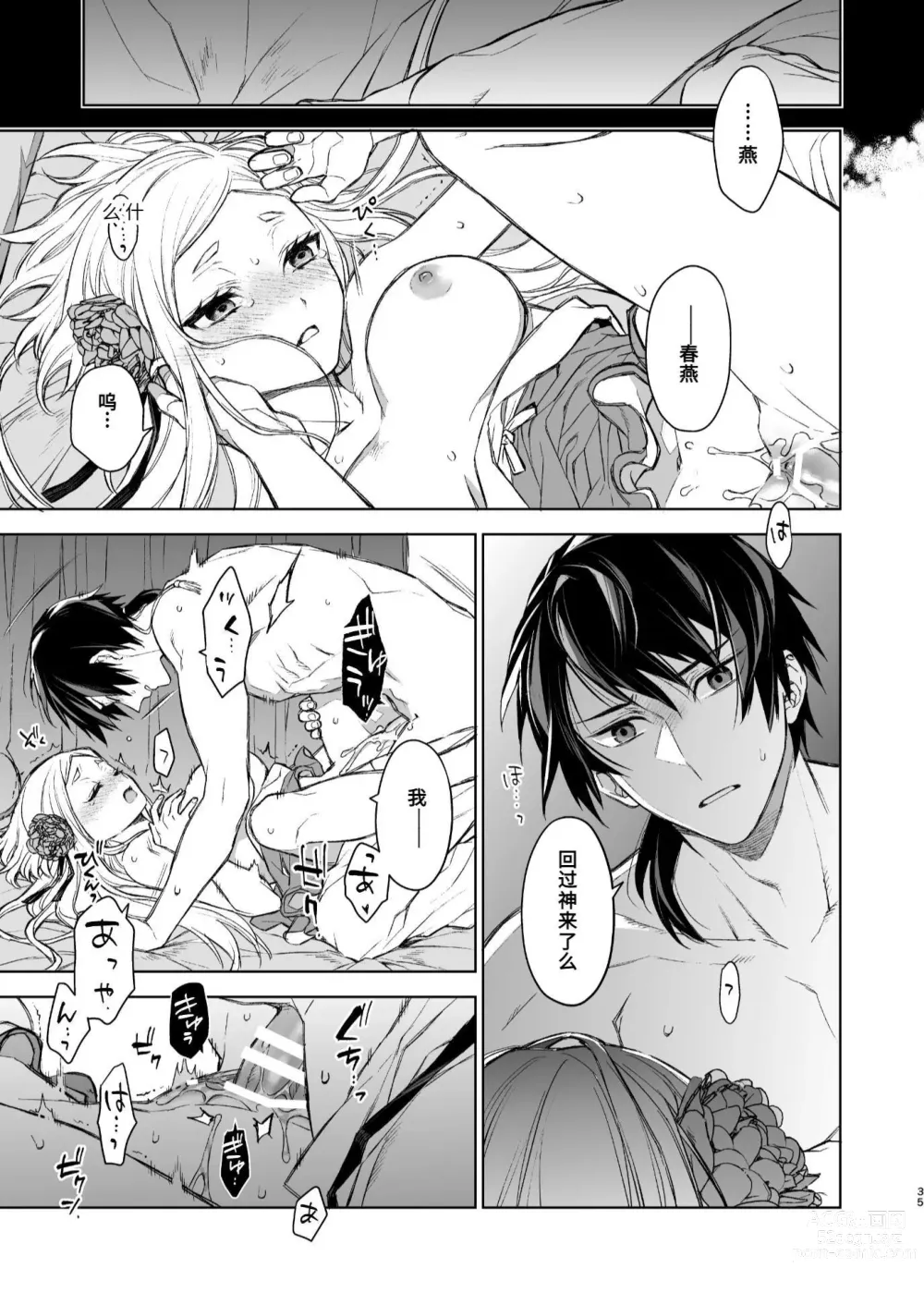 Page 34 of doujinshi 燕岚闺中顾话