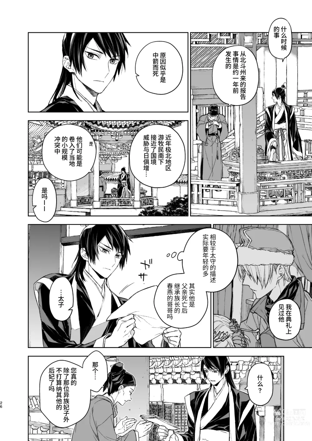 Page 26 of doujinshi 燕岚闺中顾话・后传