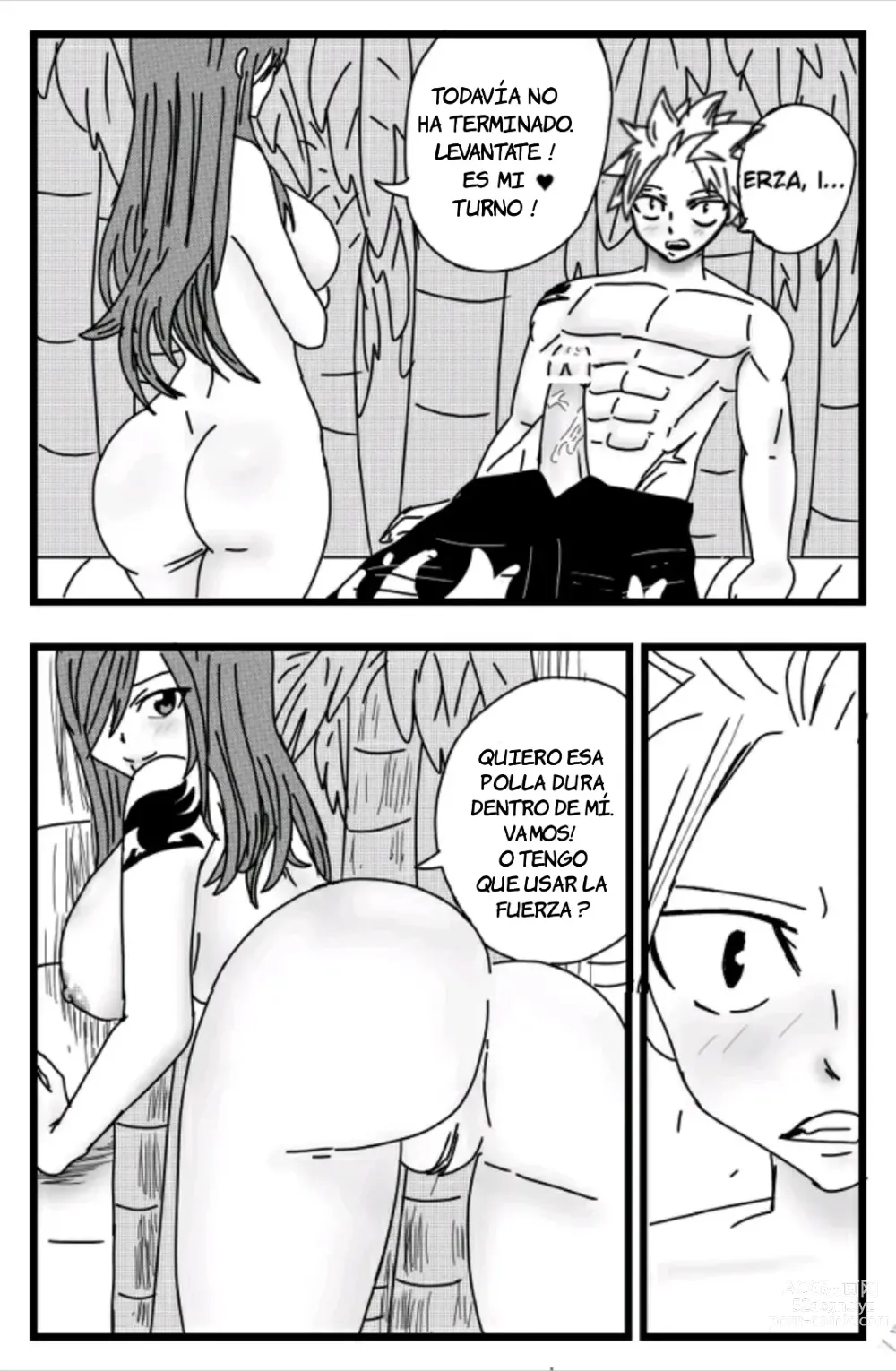 Page 14 of doujinshi La ayuda de Erza