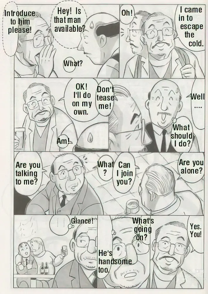 Page 342 of manga The middle-aged men comics - from Japanese magazine