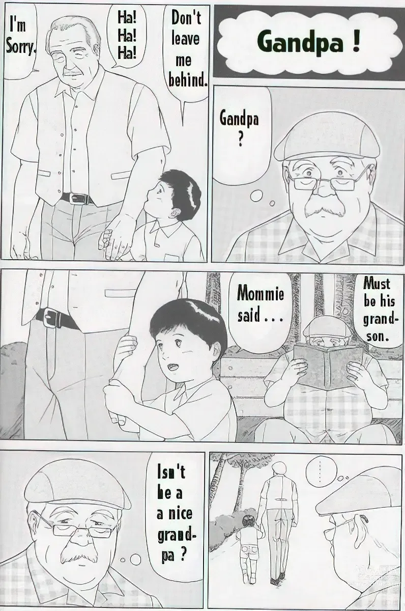 Page 73 of manga The middle-aged men comics - from Japanese magazine