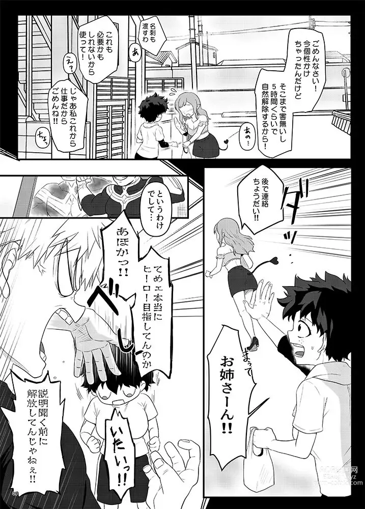 Page 5 of doujinshi Inran nādo-chan (Boku no Hero Academia)sample