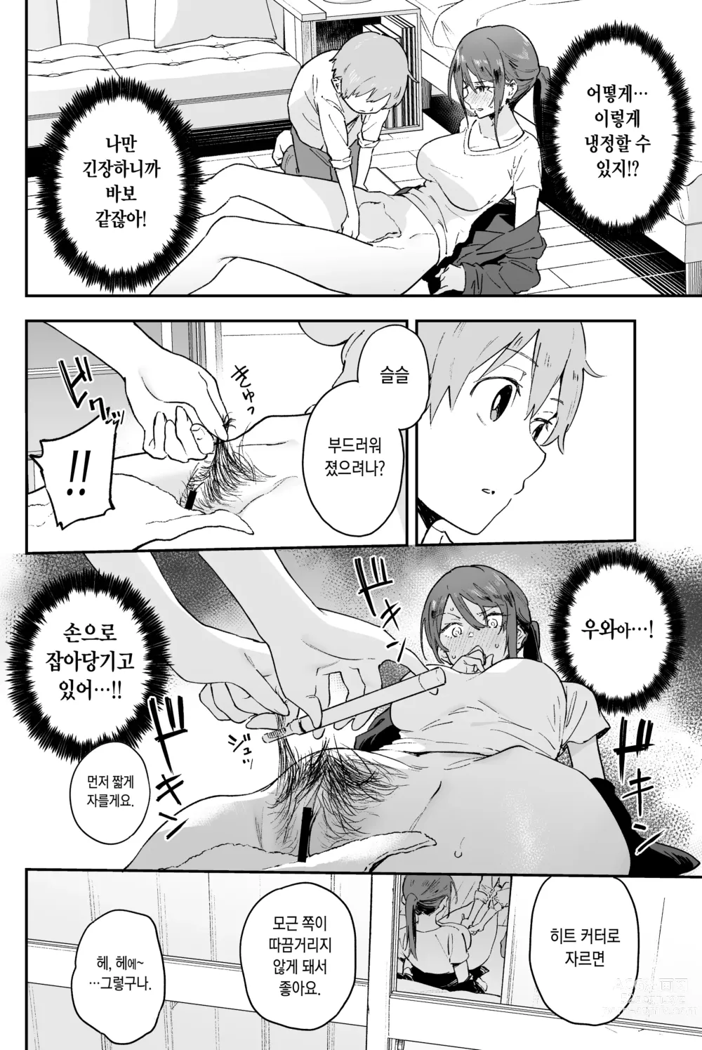 Page 10 of doujinshi 쿨한 누나에겐 누구에게도 말할 수 없는 고민이 있다.