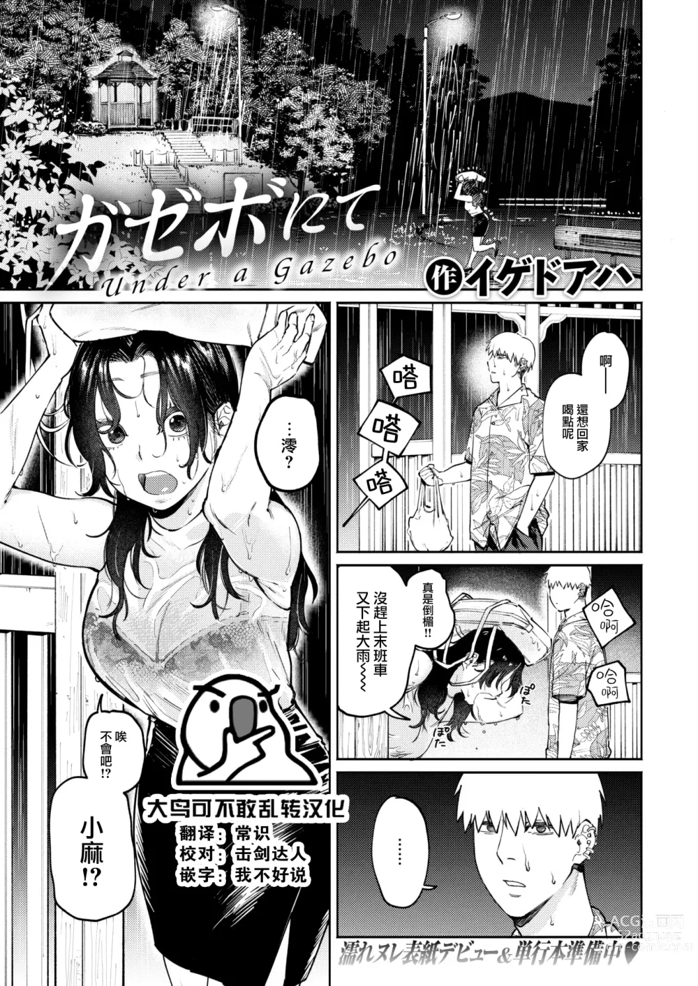 Page 3 of manga Gazebo nite - Under a Gazebo