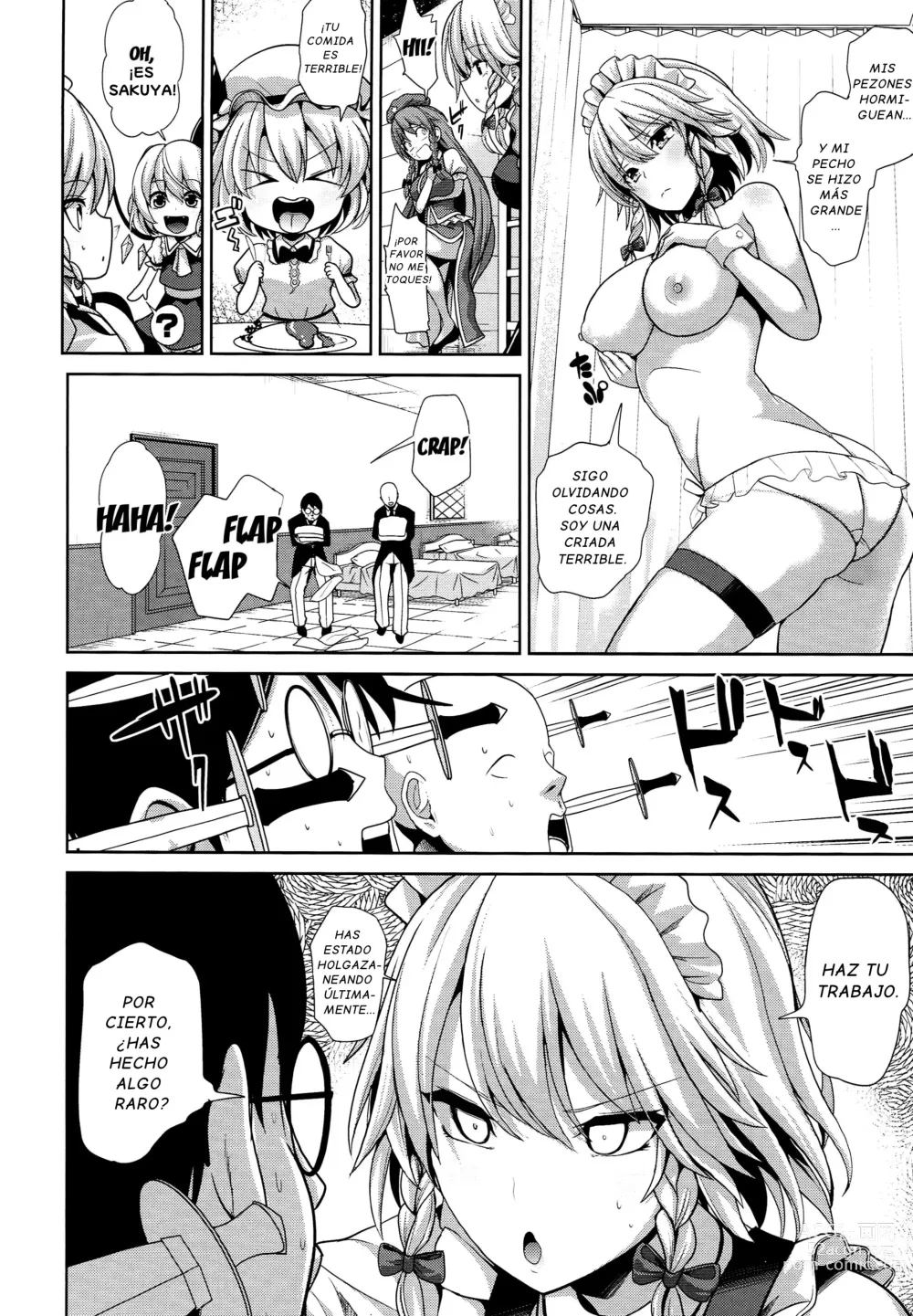 Page 11 of doujinshi Touhou TSF 3 Sakuya ni Hyoui