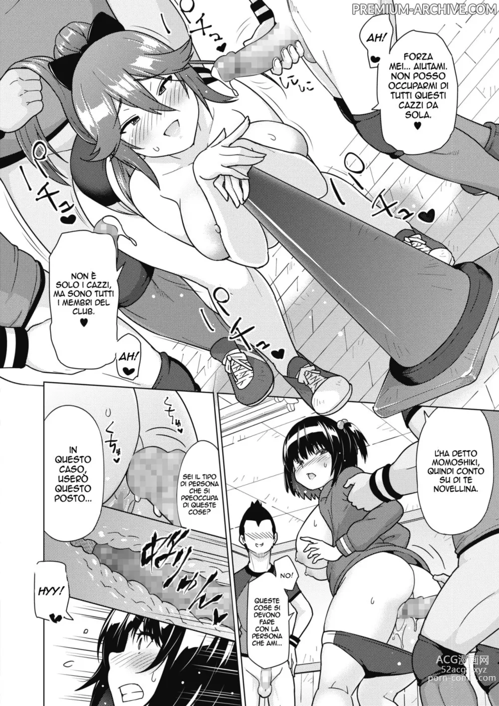 Page 14 of manga Il Successo della Manager di Calcio