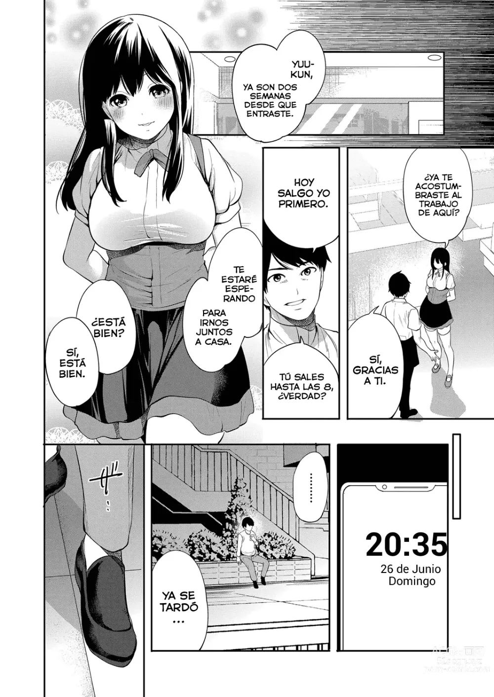 Page 10 of manga 100-Nichi-go ni netorareru kanojo Capítulo 03