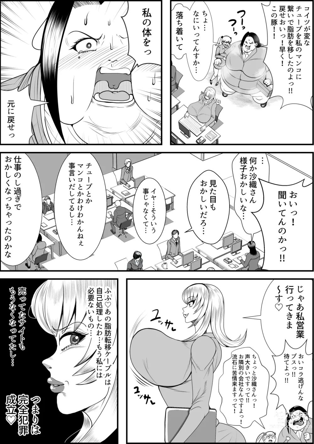 Page 33 of doujinshi デブ女の復讐劇