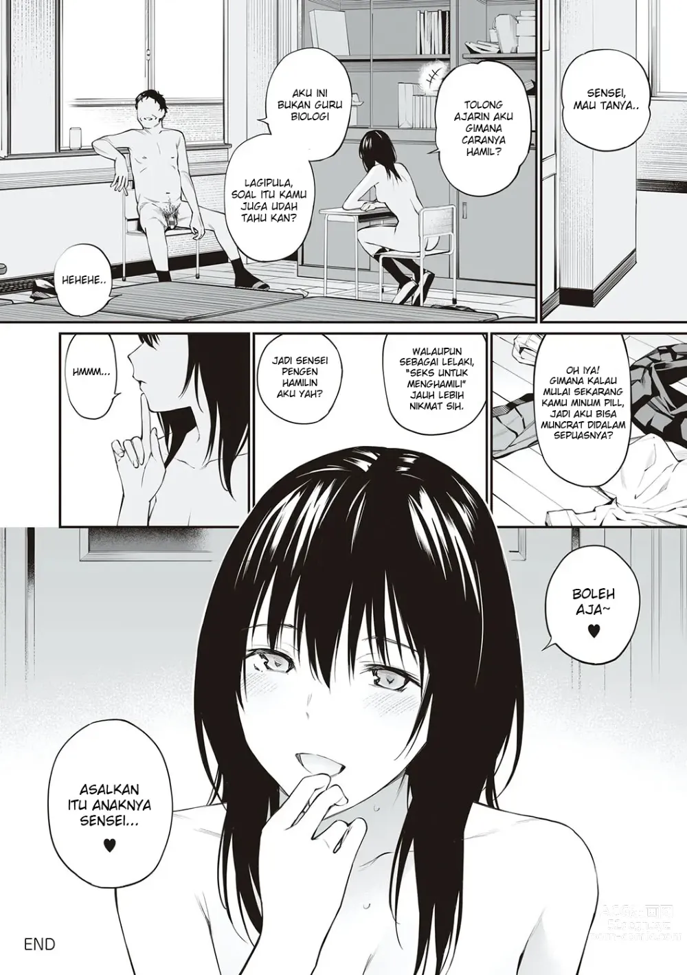 Page 38 of manga Asalkan sama Sensei