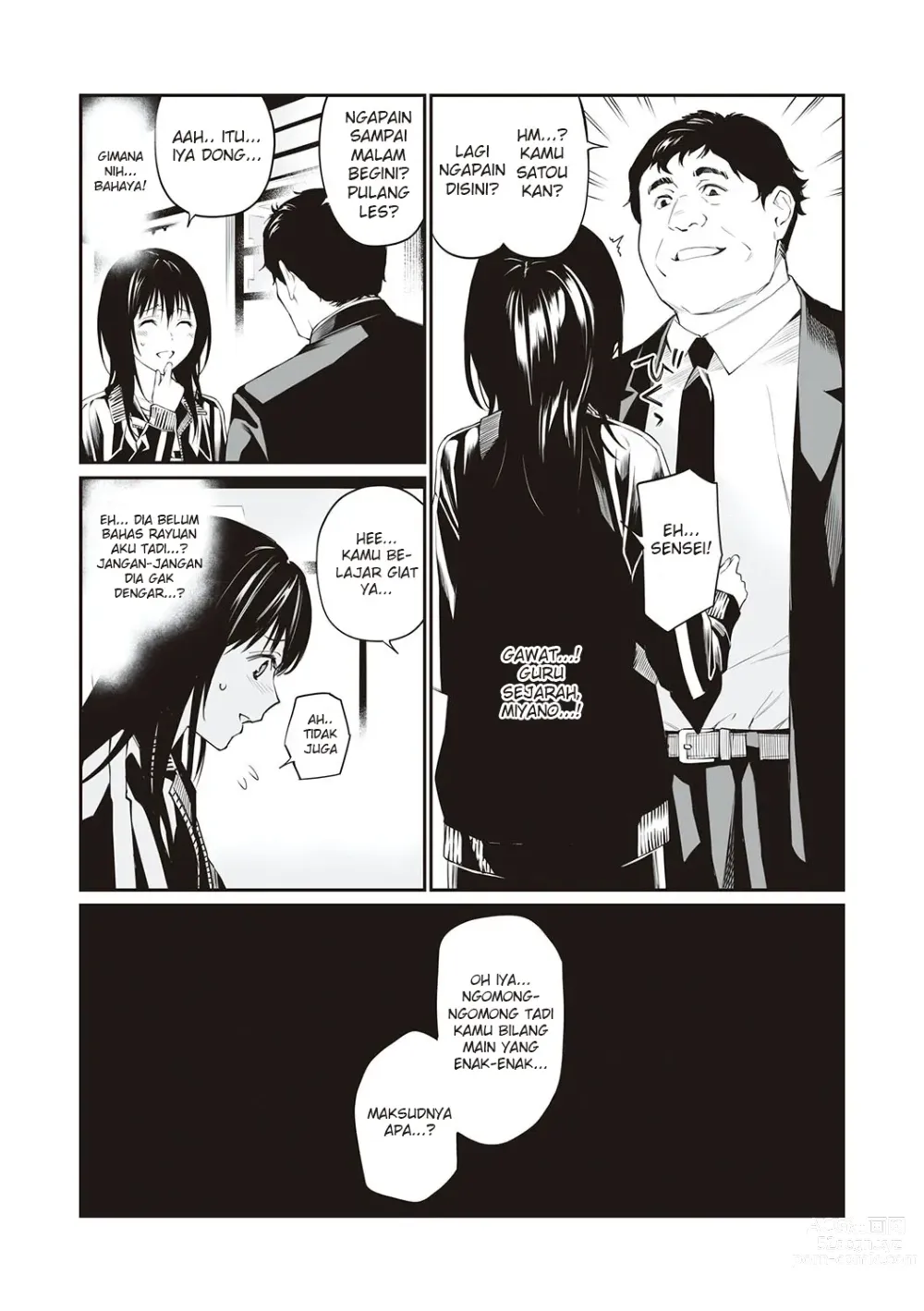 Page 5 of manga Asalkan sama Sensei