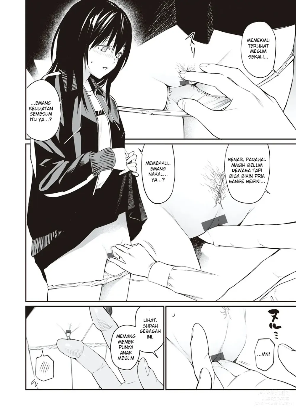 Page 9 of manga Asalkan sama Sensei