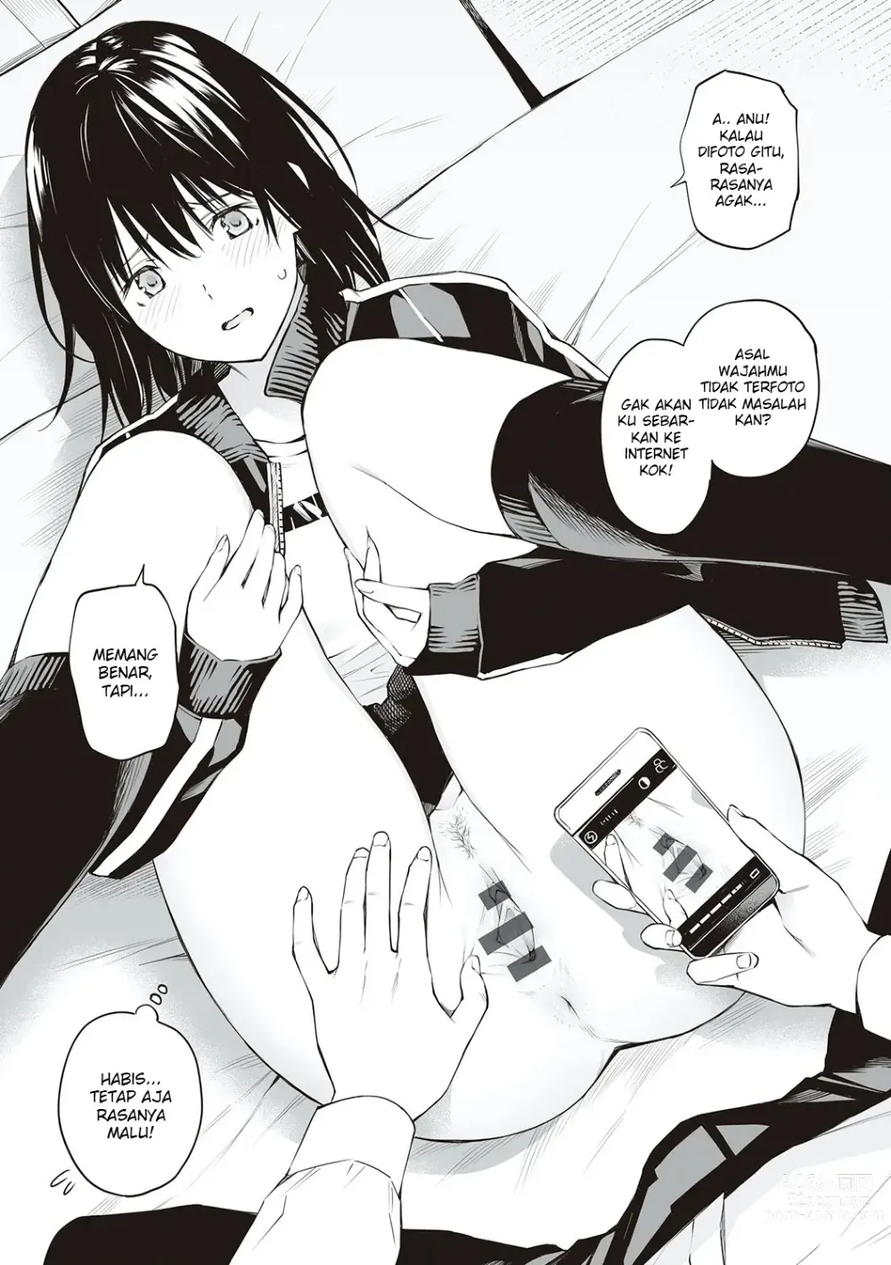 Page 10 of manga Asalkan sama Sensei
