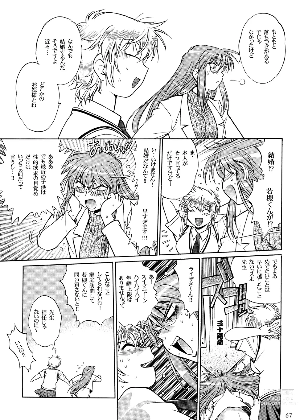 Page 66 of doujinshi Ura Outlanders Soushuuhen Plus Vol. 3