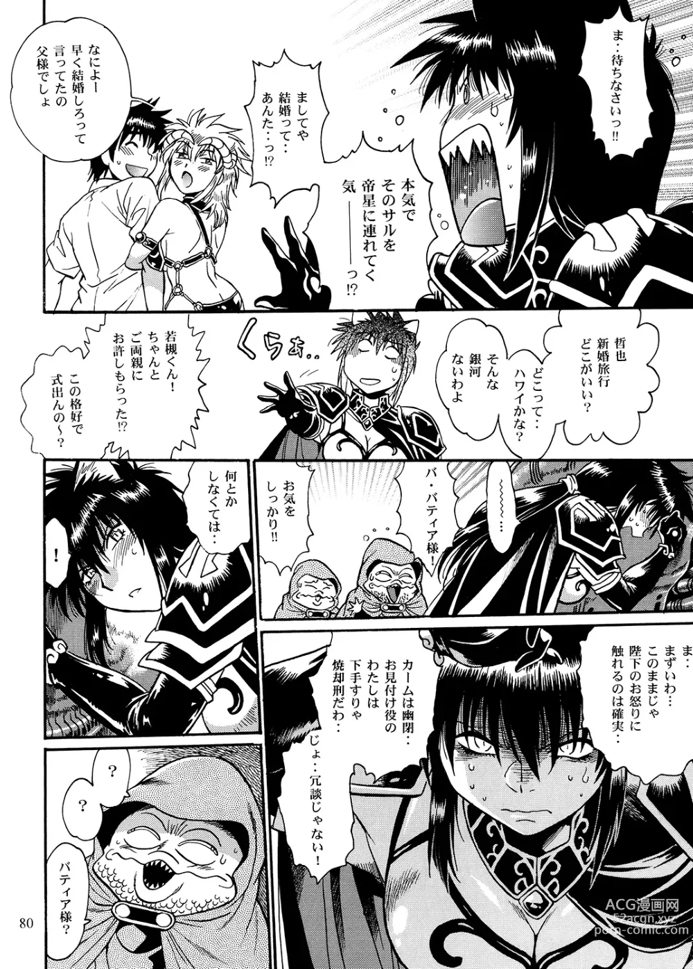 Page 79 of doujinshi Ura Outlanders Soushuuhen Plus Vol. 3