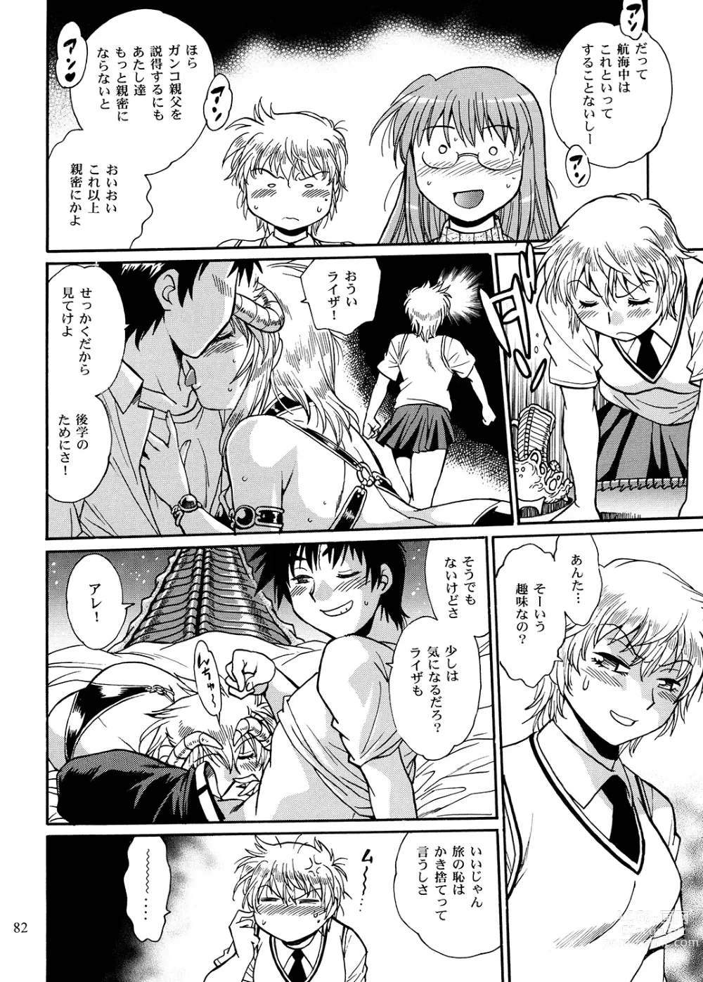 Page 81 of doujinshi Ura Outlanders Soushuuhen Plus Vol. 3