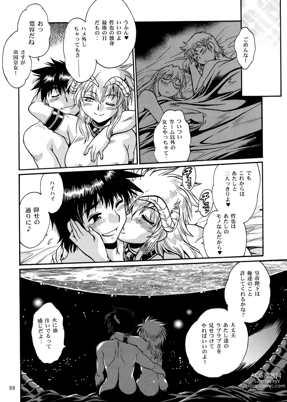 Page 87 of doujinshi Ura Outlanders Soushuuhen Plus Vol. 3