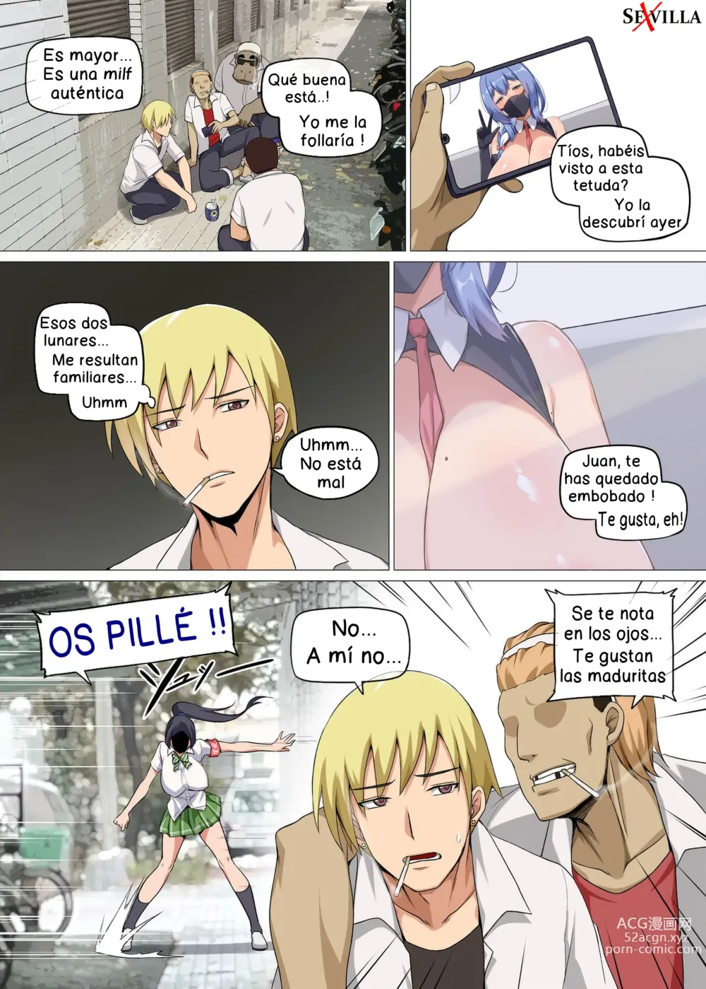 Page 6 of manga LA BRUJA Y EL CORDERO 1 y 2