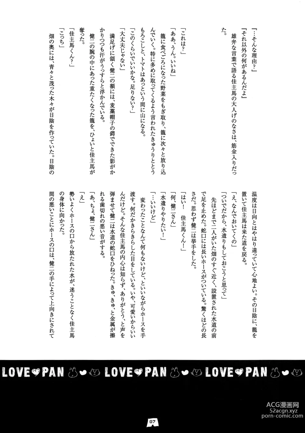 Page 6 of doujinshi LOVE PAN