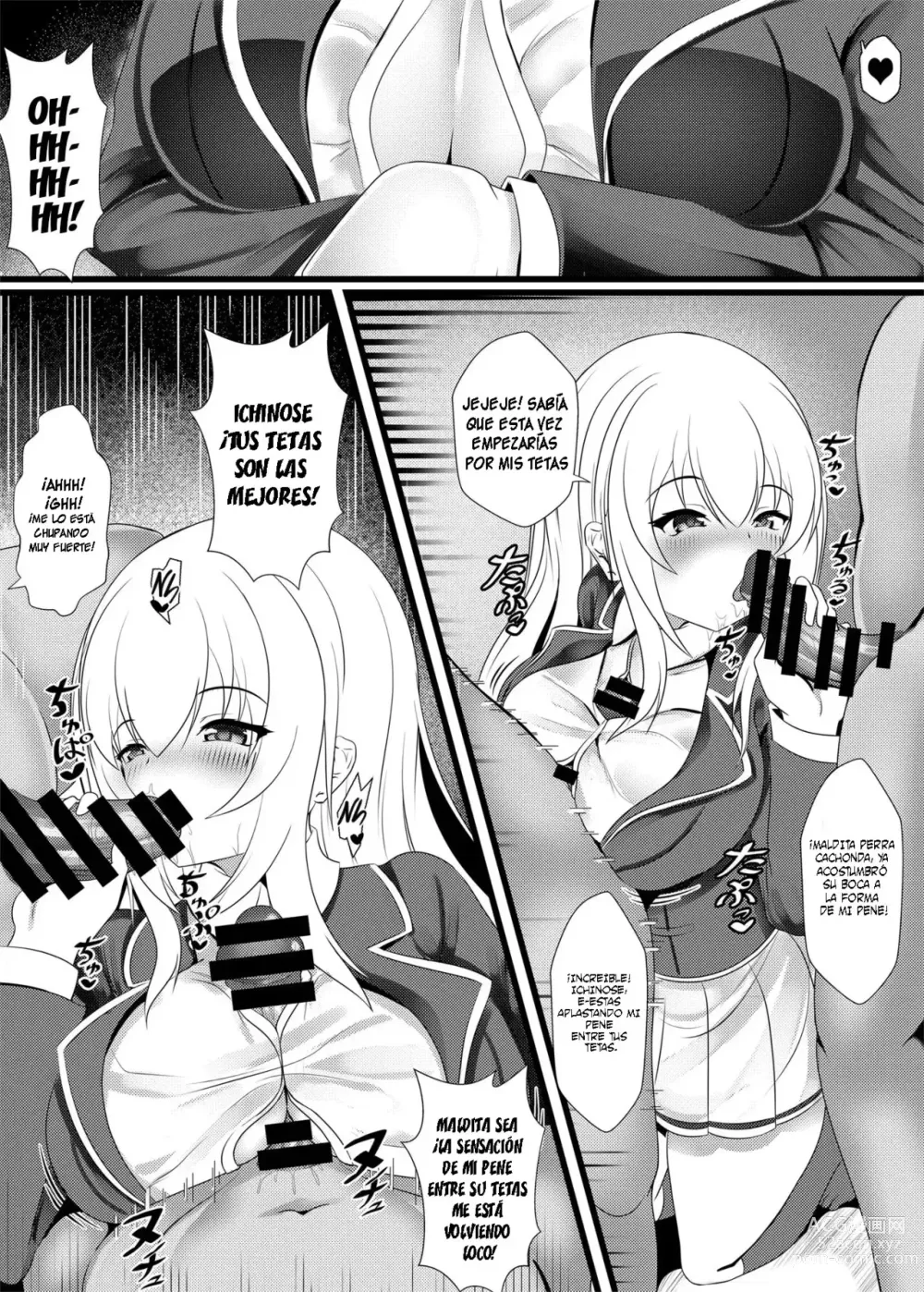 Page 3 of doujinshi Ichinose-san es una Amante de las Pollas