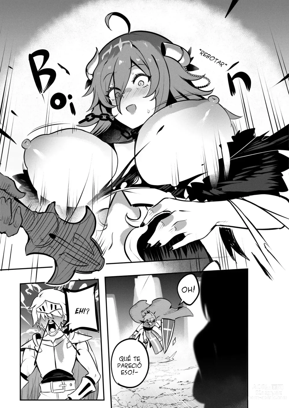 Page 5 of doujinshi The Final Dungeon Boss Cant Be This Easy To Defeat?! (decensored)