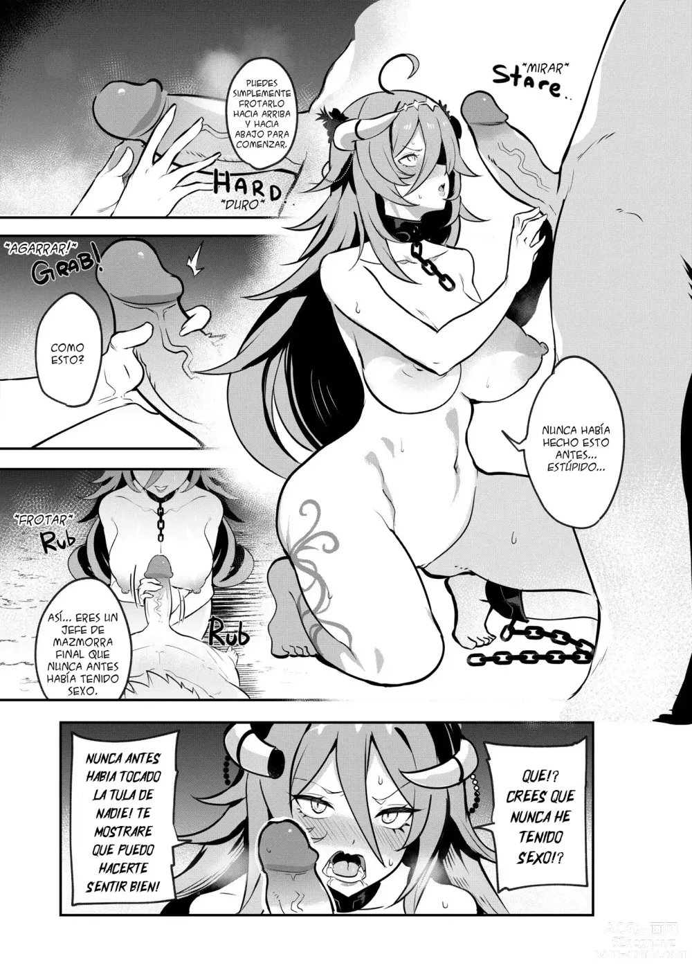 Page 9 of doujinshi The Final Dungeon Boss Cant Be This Easy To Defeat?! (decensored)