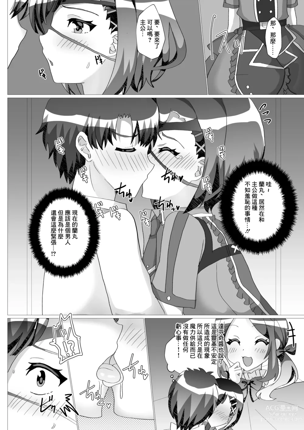 Page 5 of doujinshi Nushi-sama! Ranmaru no Asoko ga Okashii de Arimasu