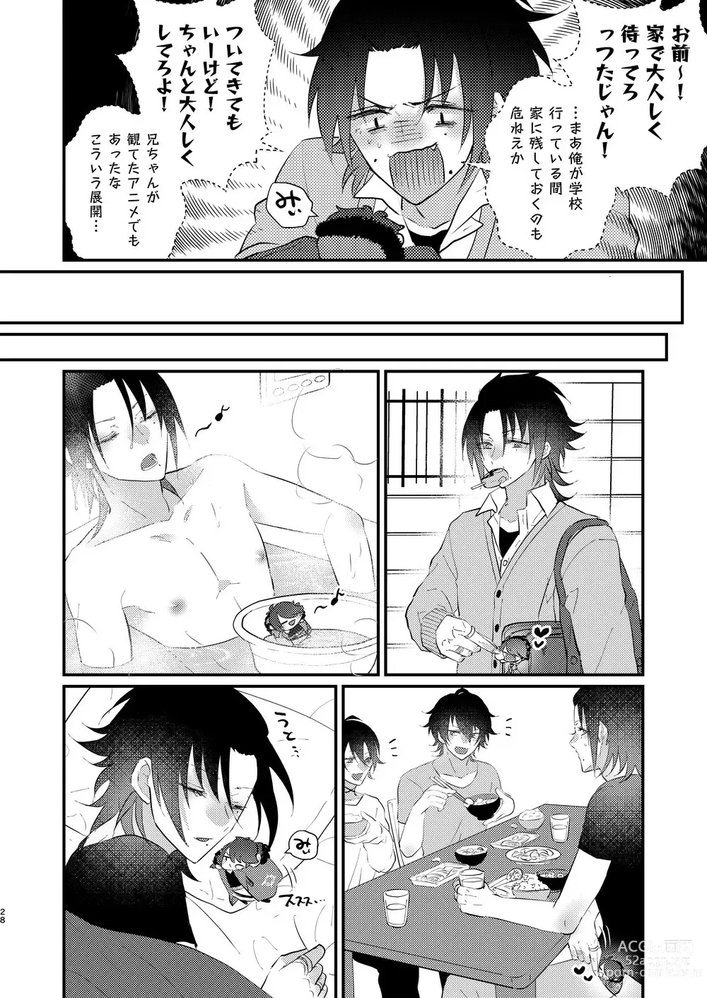 Page 27 of doujinshi Omou hito ni wa touzakari omowanu mochi no mochi mochi