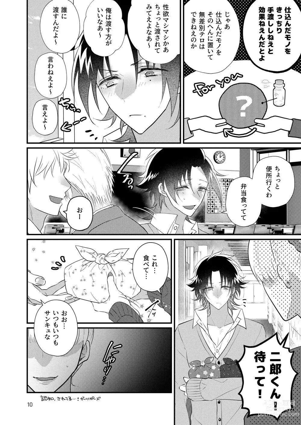 Page 9 of doujinshi Korekkurainotsu ♪ oben toba konitsu ♪ okazu to biyakuochoi to tsumetetsu ♪