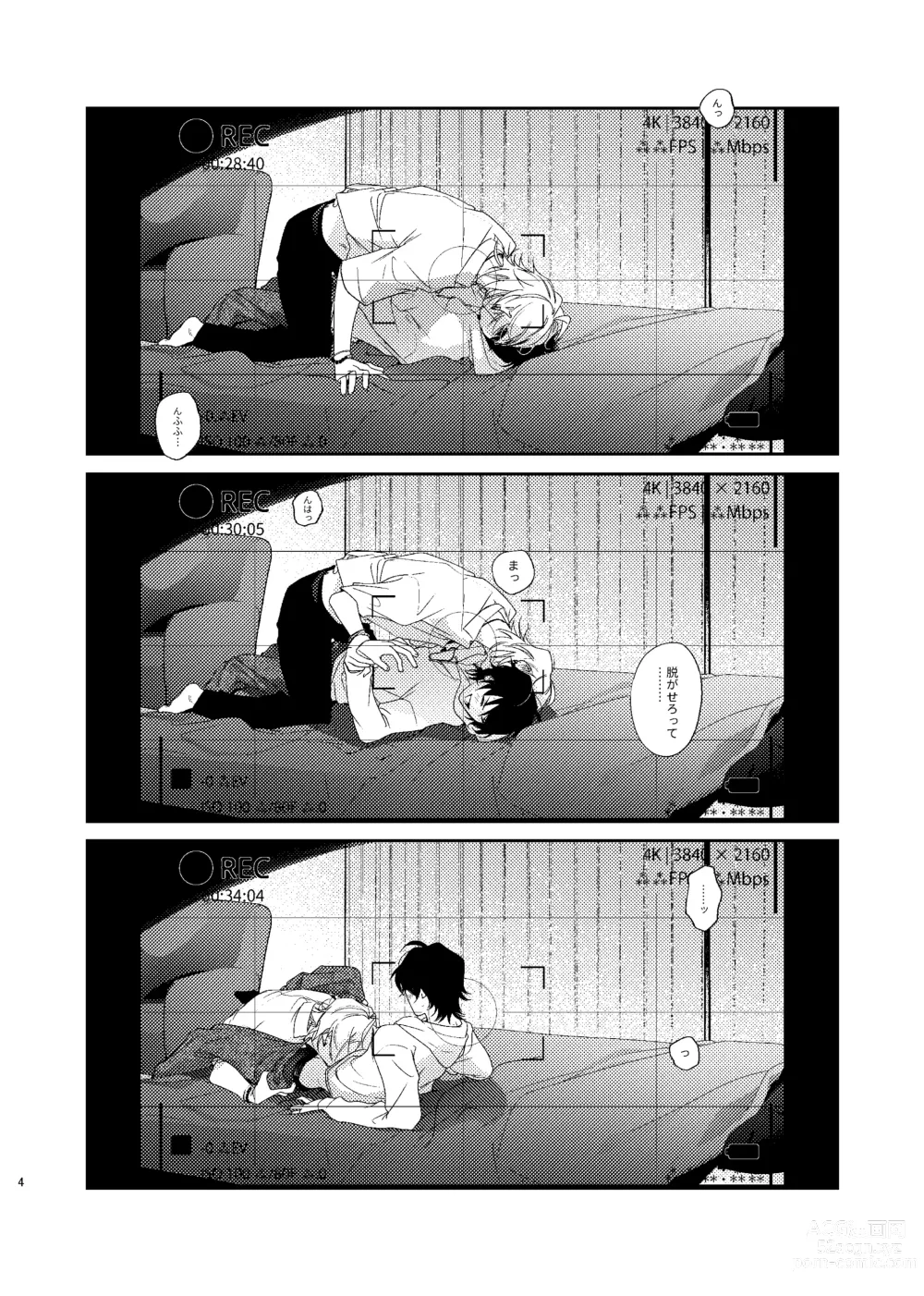 Page 3 of doujinshi （●REC）