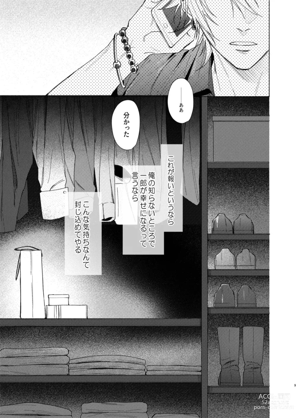 Page 8 of doujinshi Okubyoumono no ichigeki