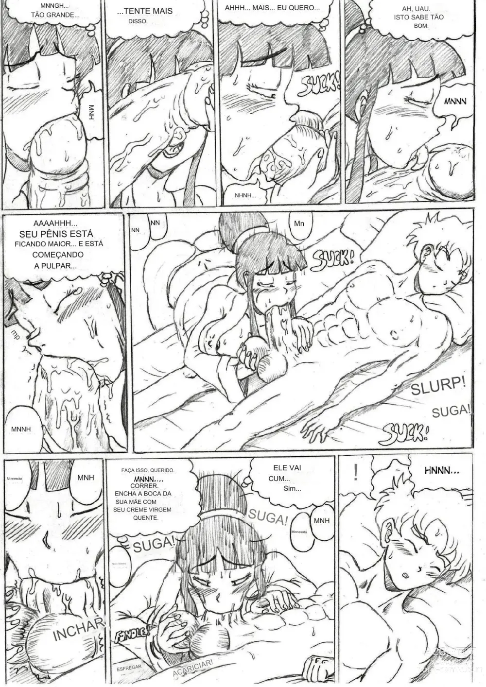 Page 5 of doujinshi TheWriteFiction When_The_Son_Sleeps (Dragon_Ball) GOHAN X CHICHI