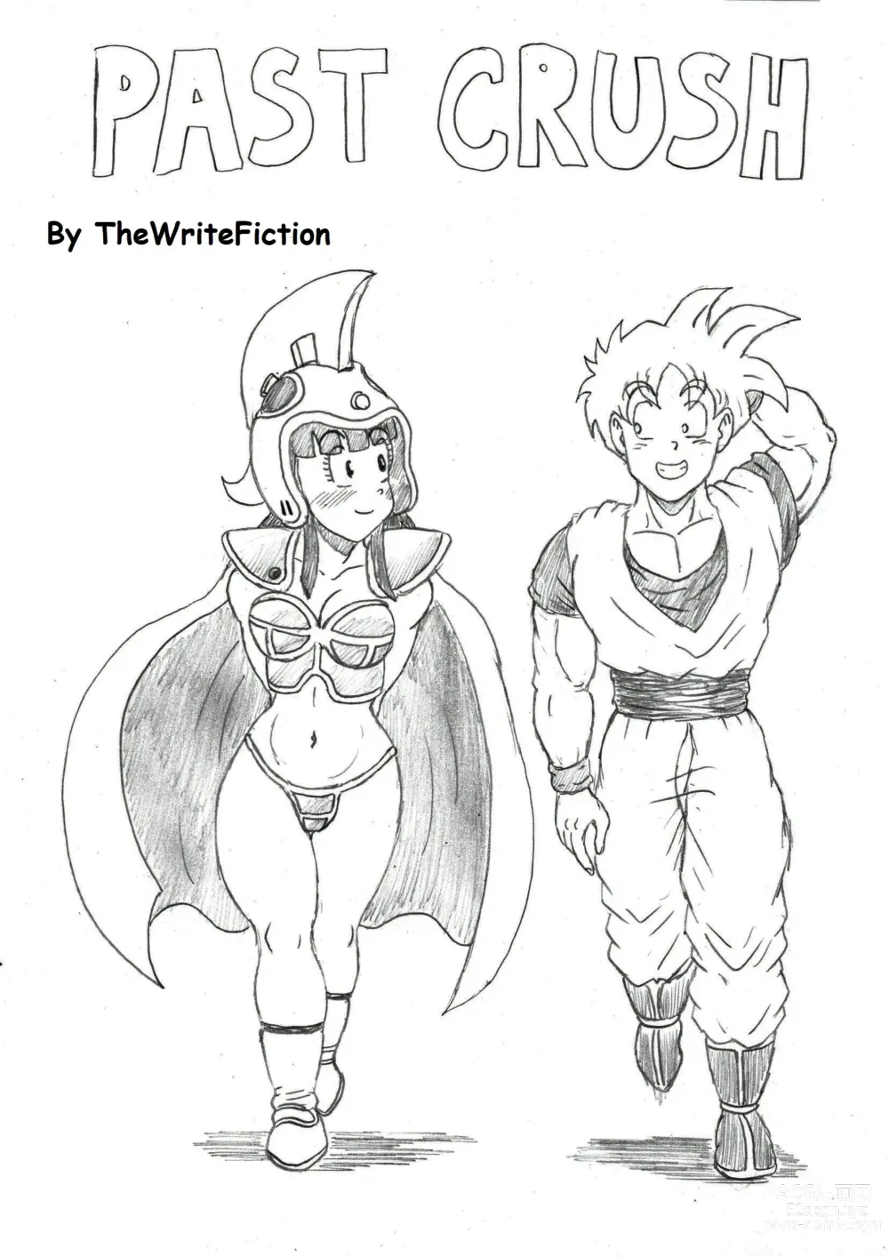 Page 1 of doujinshi Past Crush Teen_Gohan_X_Princess_Chi-Chi Dragon_Ball