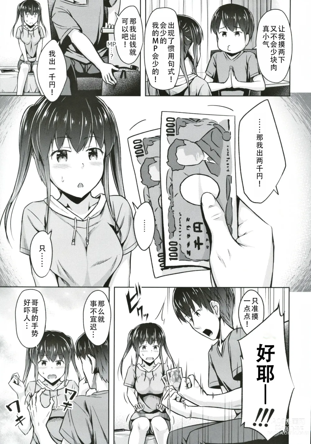 Page 5 of doujinshi 最近对妹妹的胸部在意得不得了