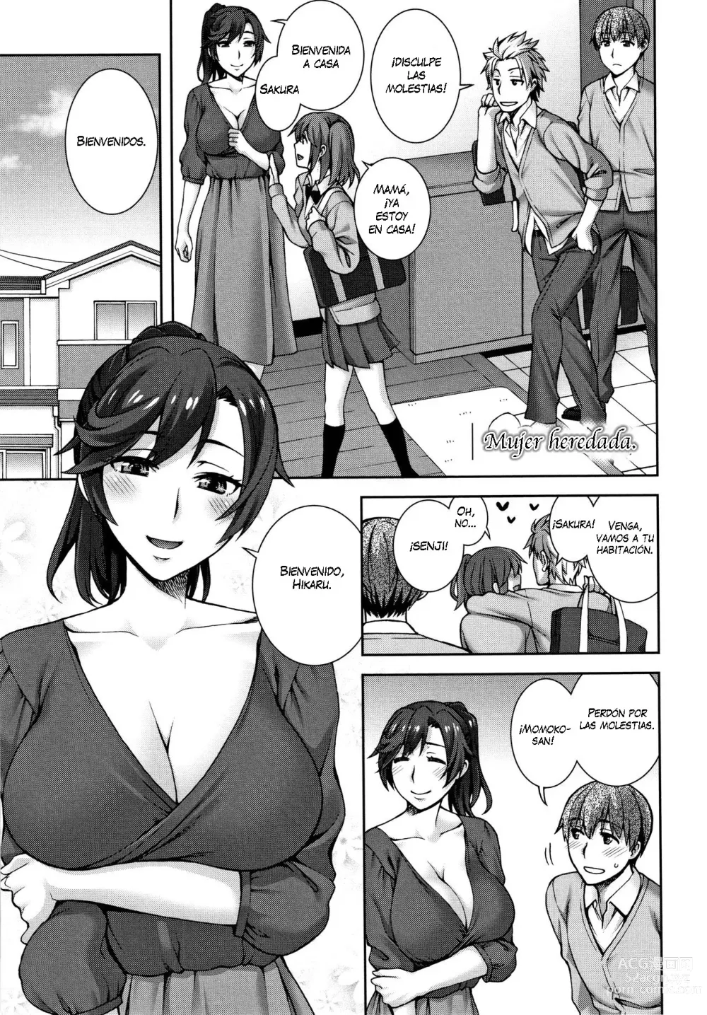 Page 1 of manga Mujer Heredera