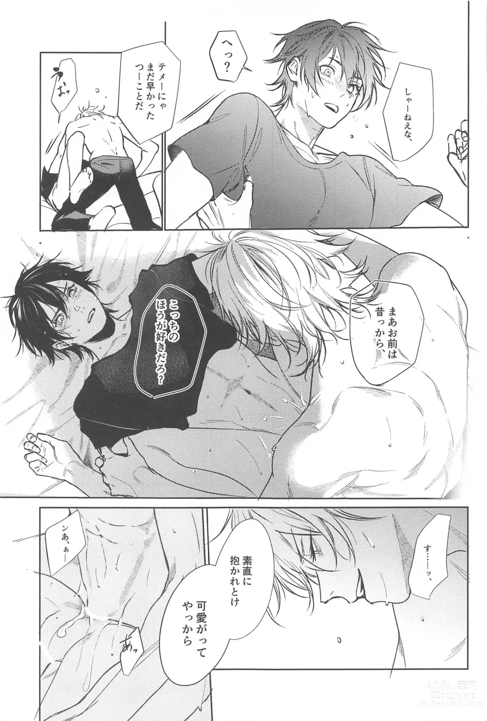 Page 33 of doujinshi God morning my dear