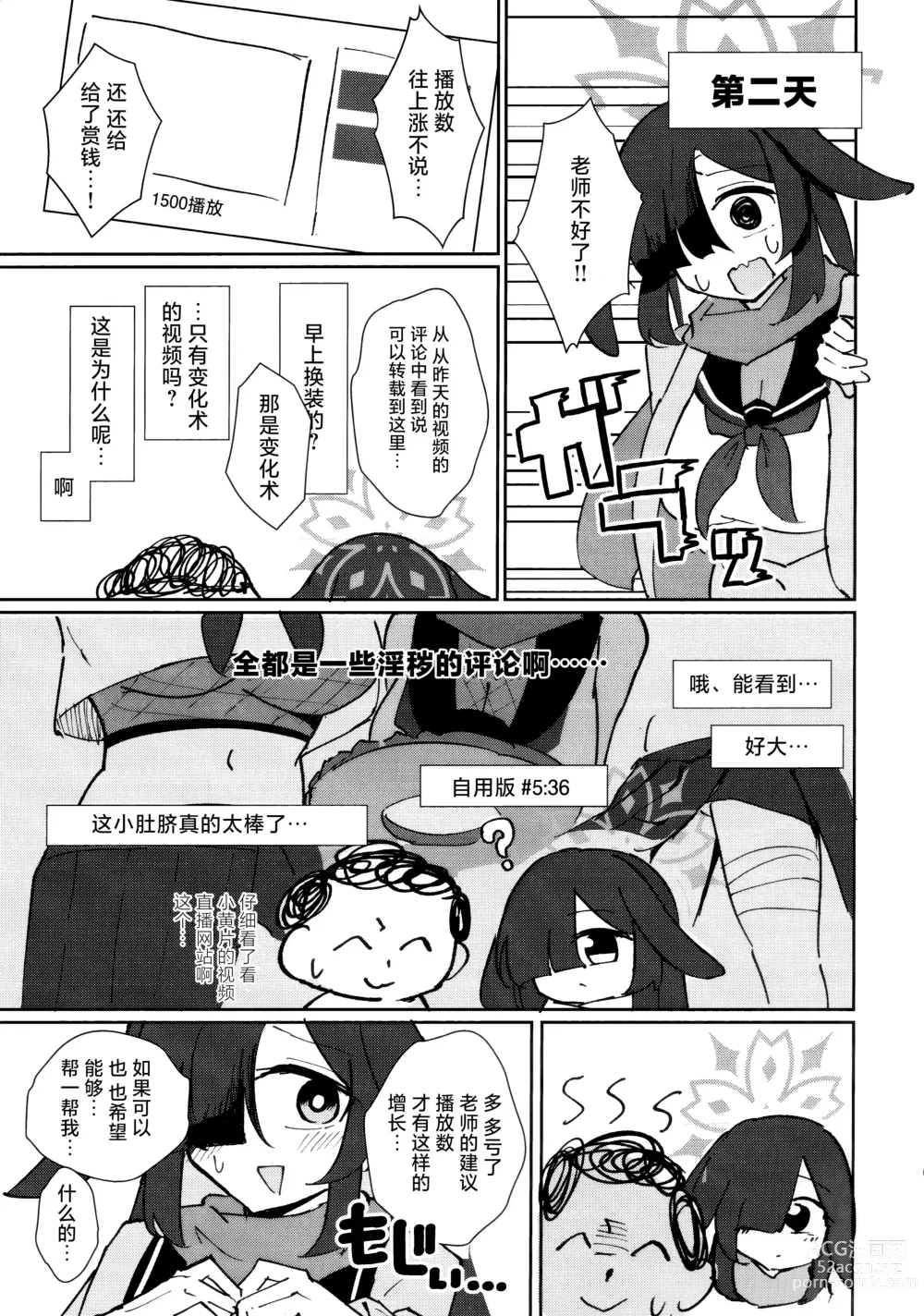 Page 7 of doujinshi Ichaicha Tanren Haishin Plan