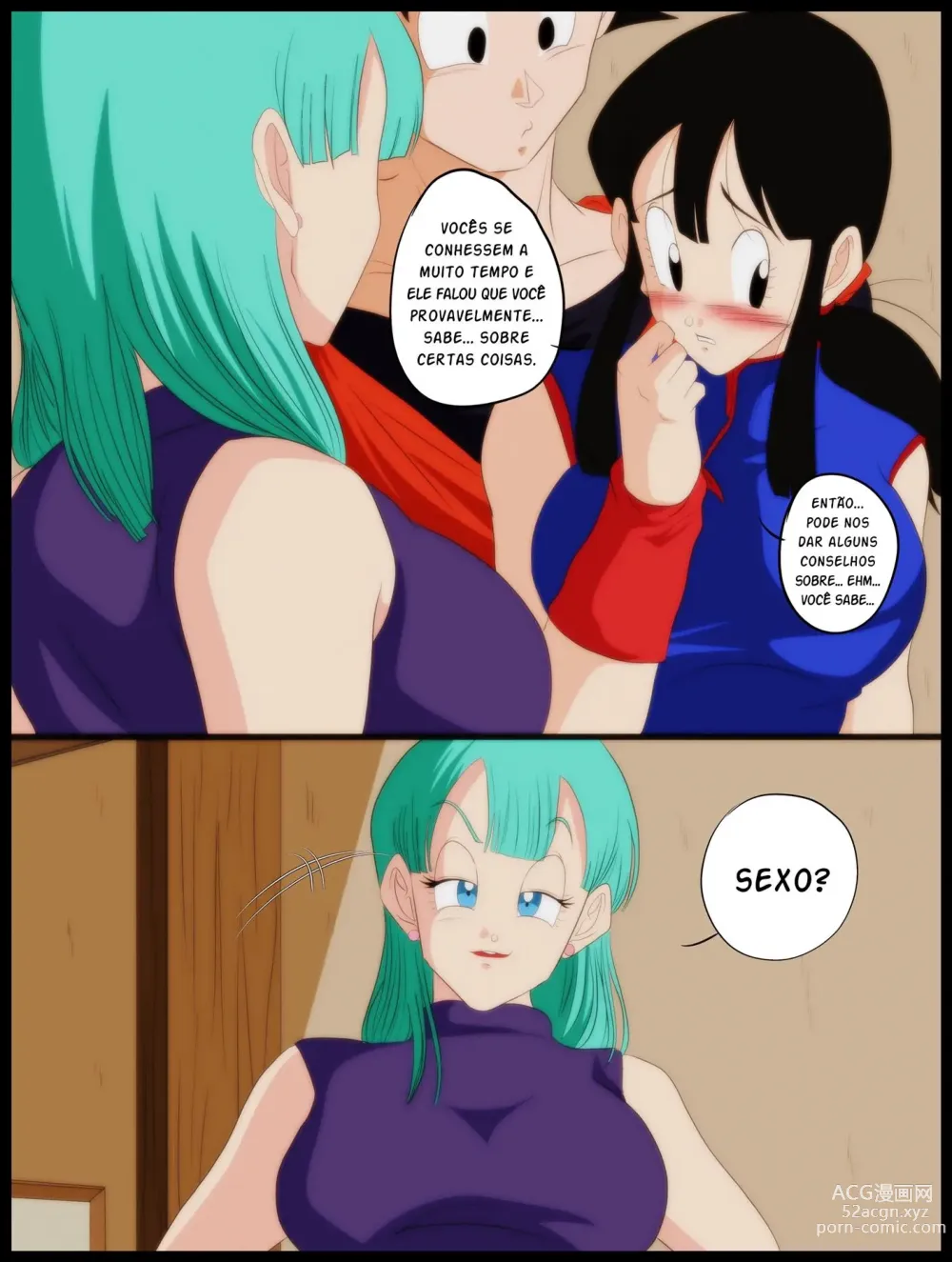 Page 3 of doujinshi Bulma à sexóloga welcome goku chichi bulma