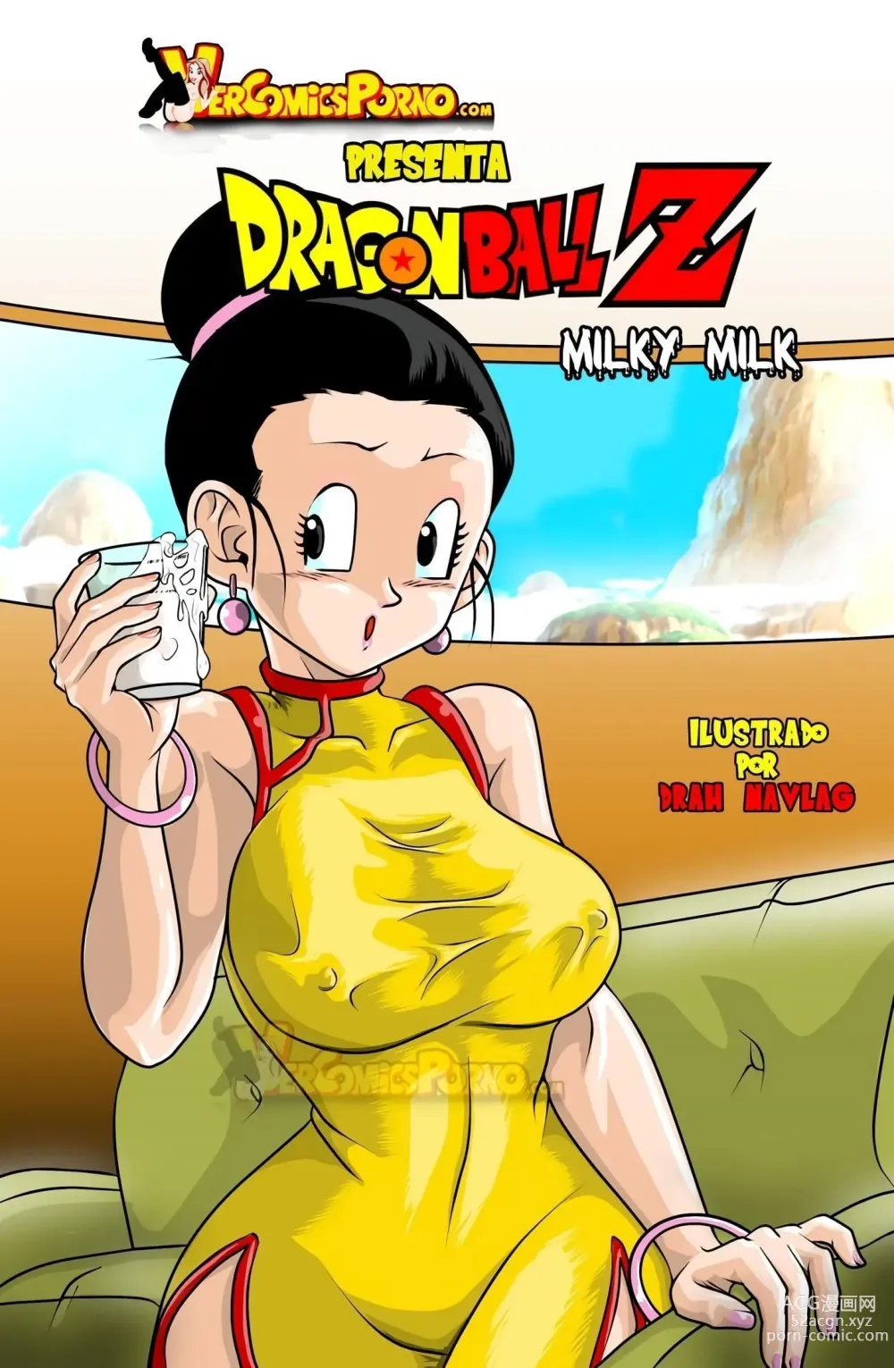 Page 1 of doujinshi Milk Milk 1,  2 e 3 Gohan Chichi Bulma