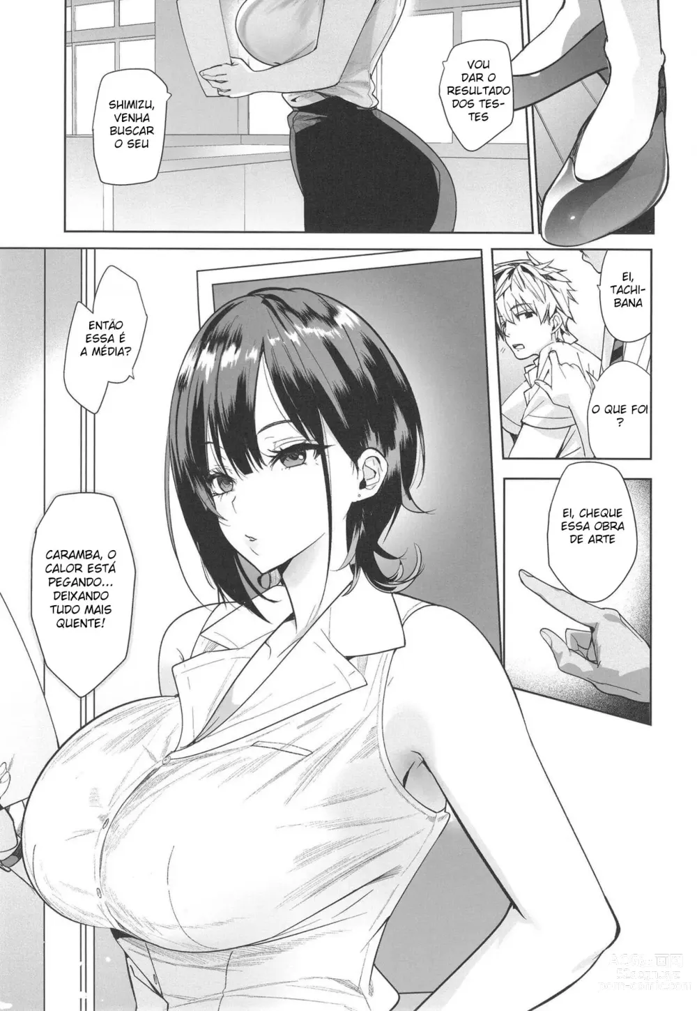 Page 2 of doujinshi Tsuyoki na Tannin Kyoushi Otoshite Mita