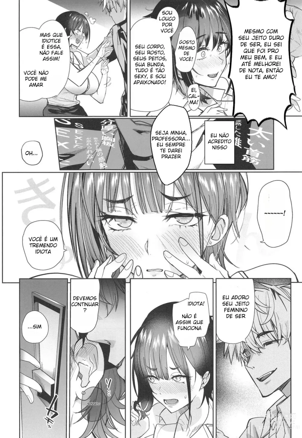 Page 23 of doujinshi Tsuyoki na Tannin Kyoushi Otoshite Mita