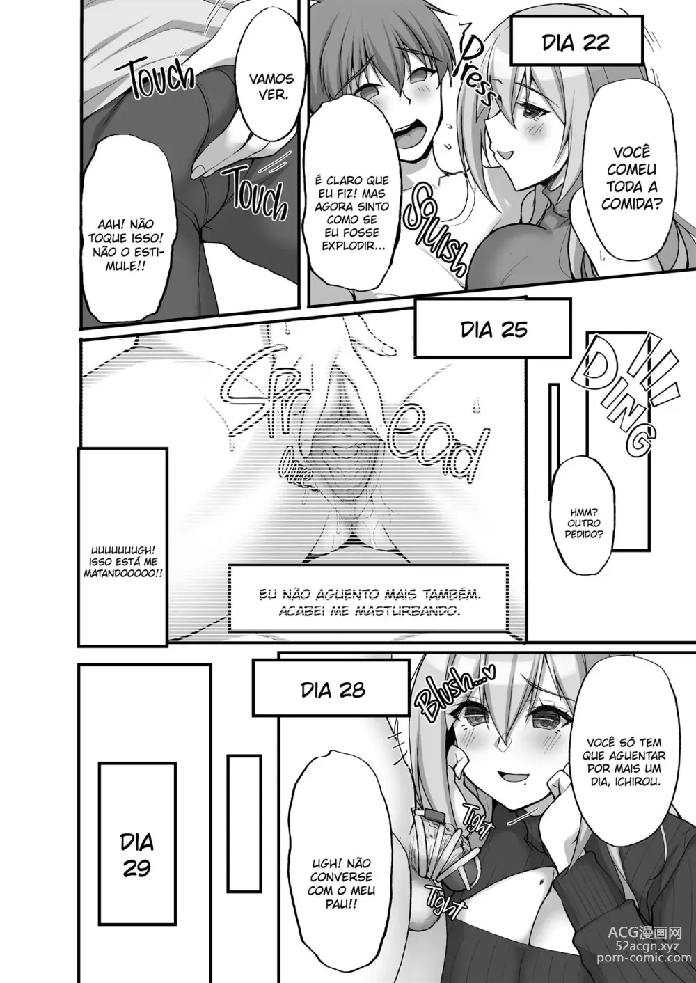 Page 21 of doujinshi Ecchi na Onee-san wa, Suki desu ka? 3 ~Tonari no Onee-san to Ikkagetsukan, Shasei Kanri to Sakusei Seikatsu Hen~