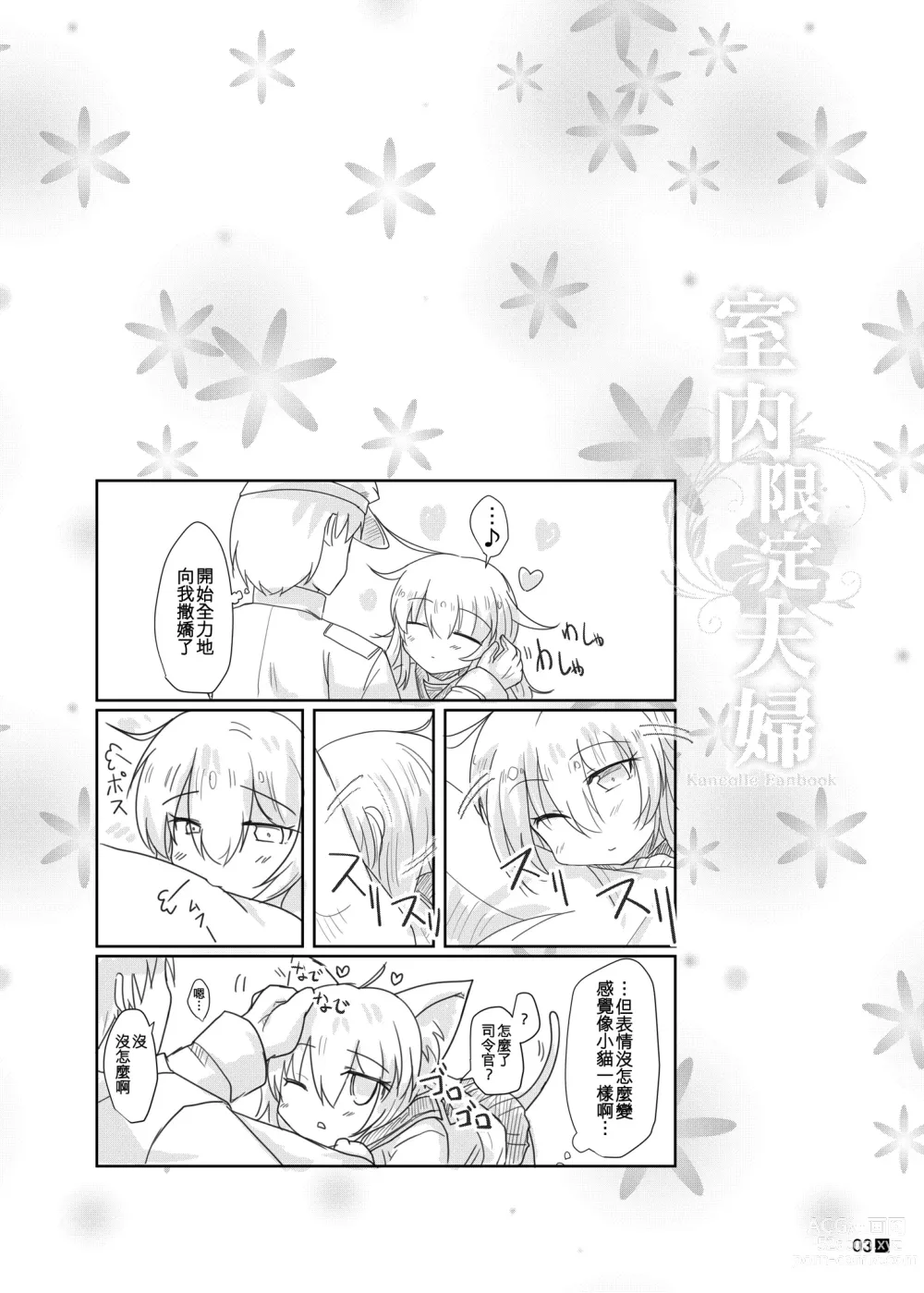 Page 5 of doujinshi Shitsunai Gentei Fuufu