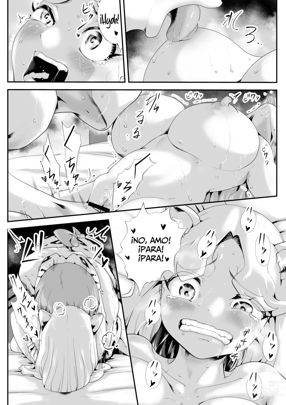 Page 19 of doujinshi Kemokemo Loli Kyonyuu Maid Anata no Yuki-chan Dekiaiki~